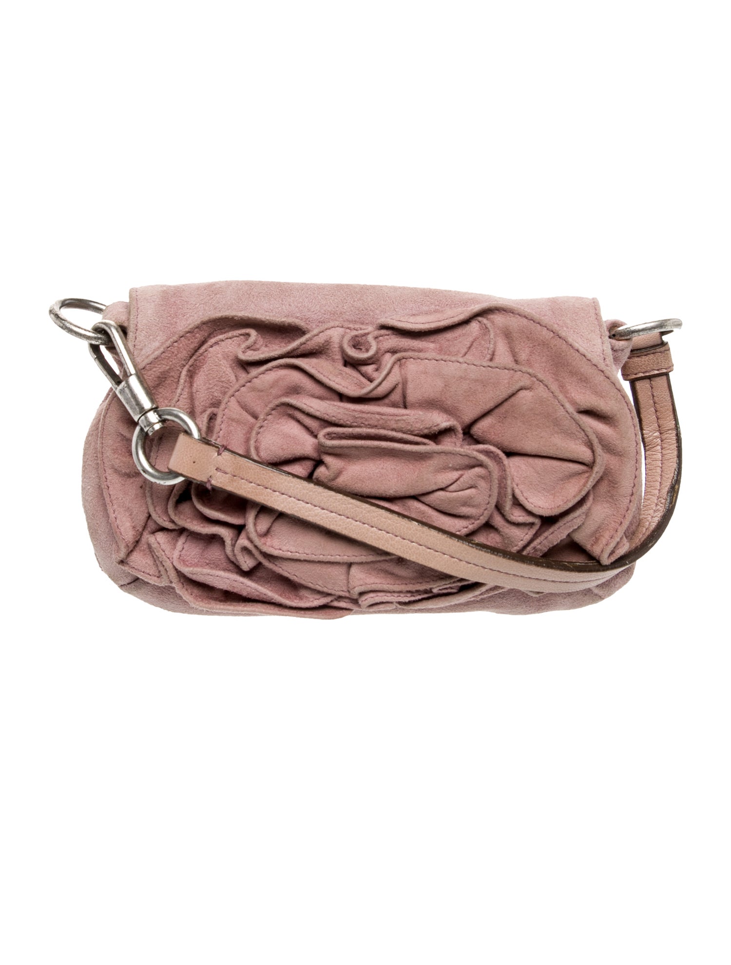 Yves Saint Laurent Suede Crossbody Bag