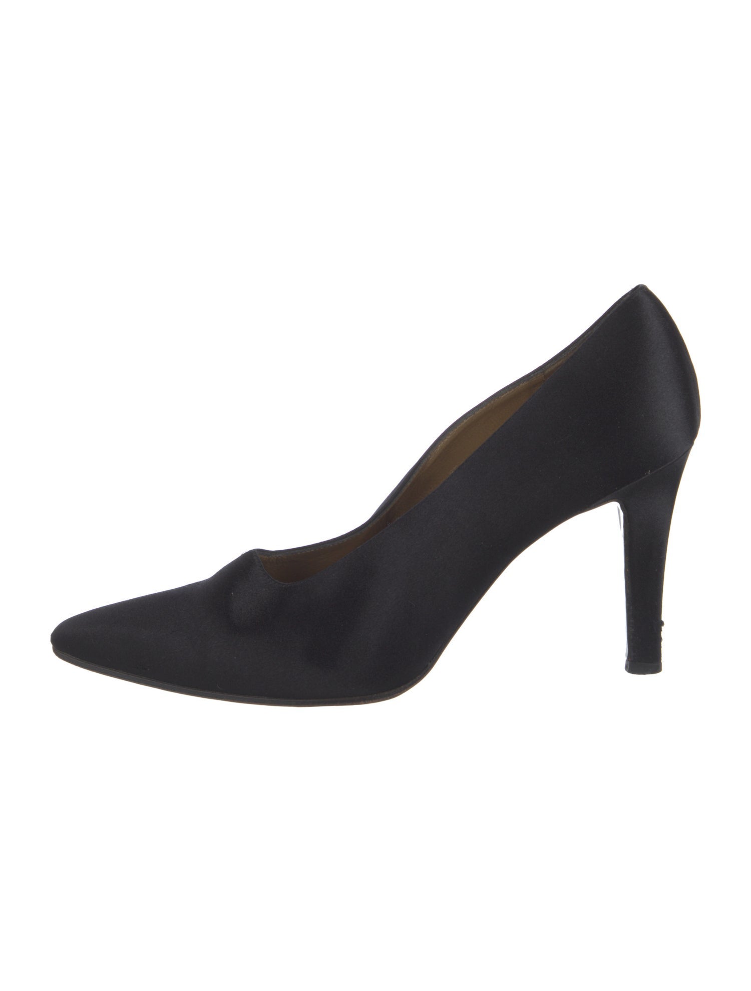 Yves Saint Laurent Vintage Satin Pumps