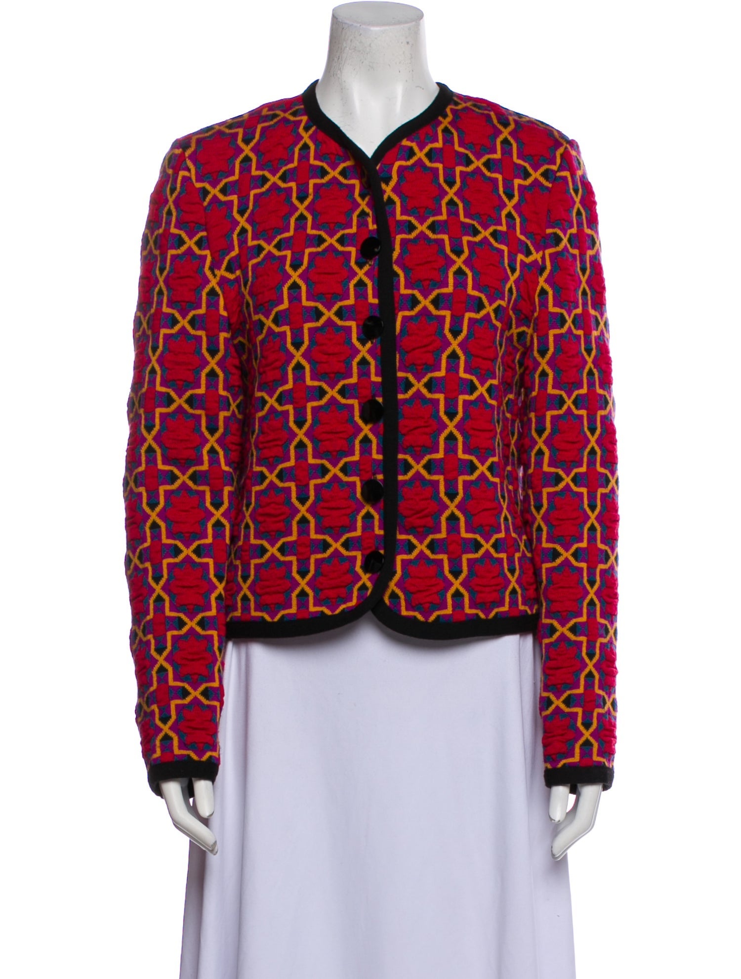 Yves Saint Laurent Vintage Printed Sweater