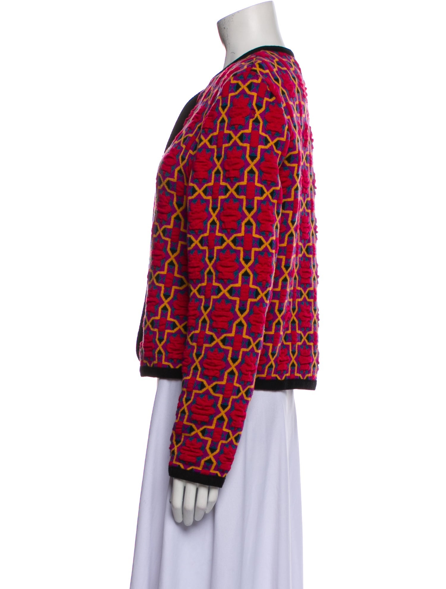 Yves Saint Laurent Vintage Printed Sweater