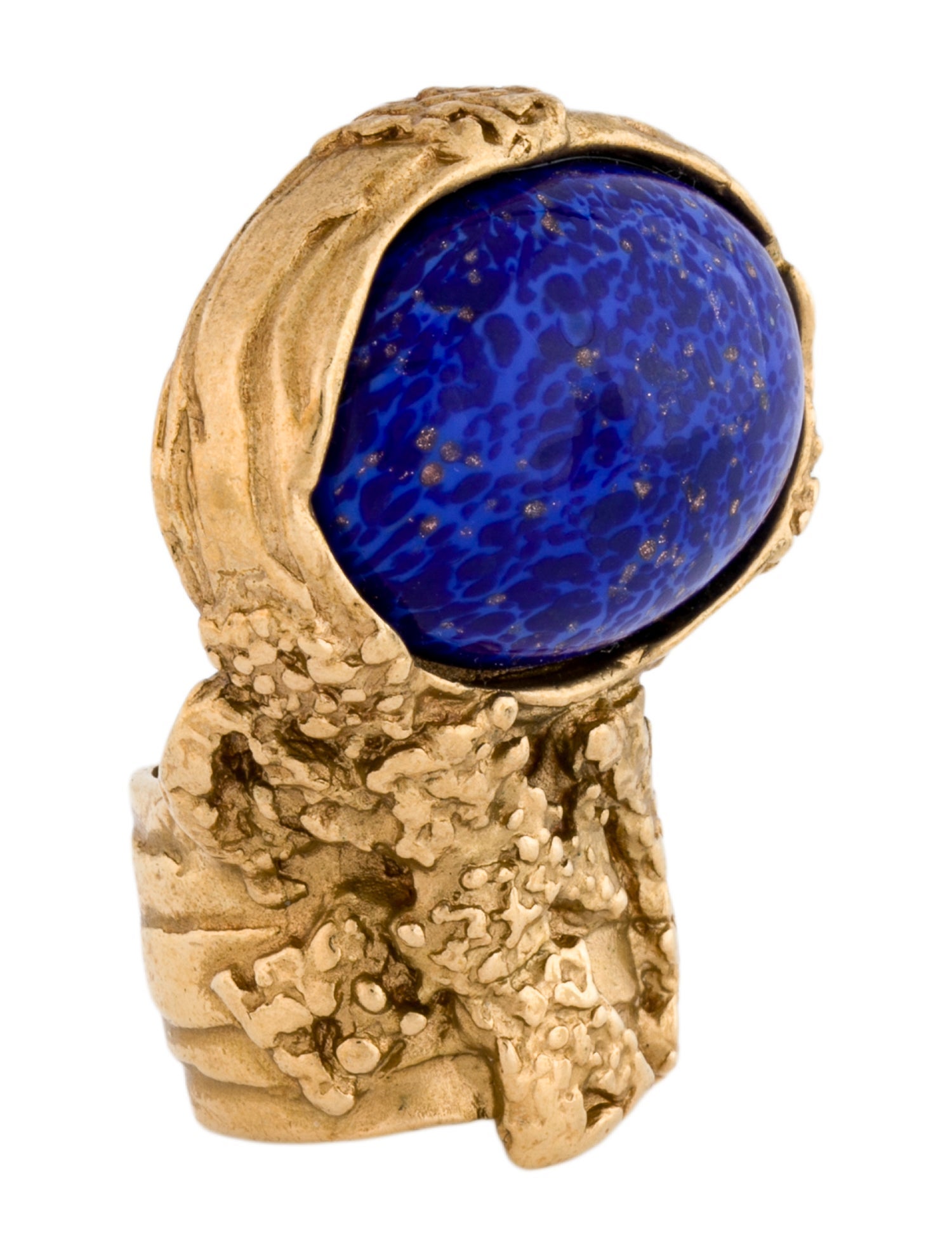 Yves Saint Laurent Arty Glass Cocktail Ring