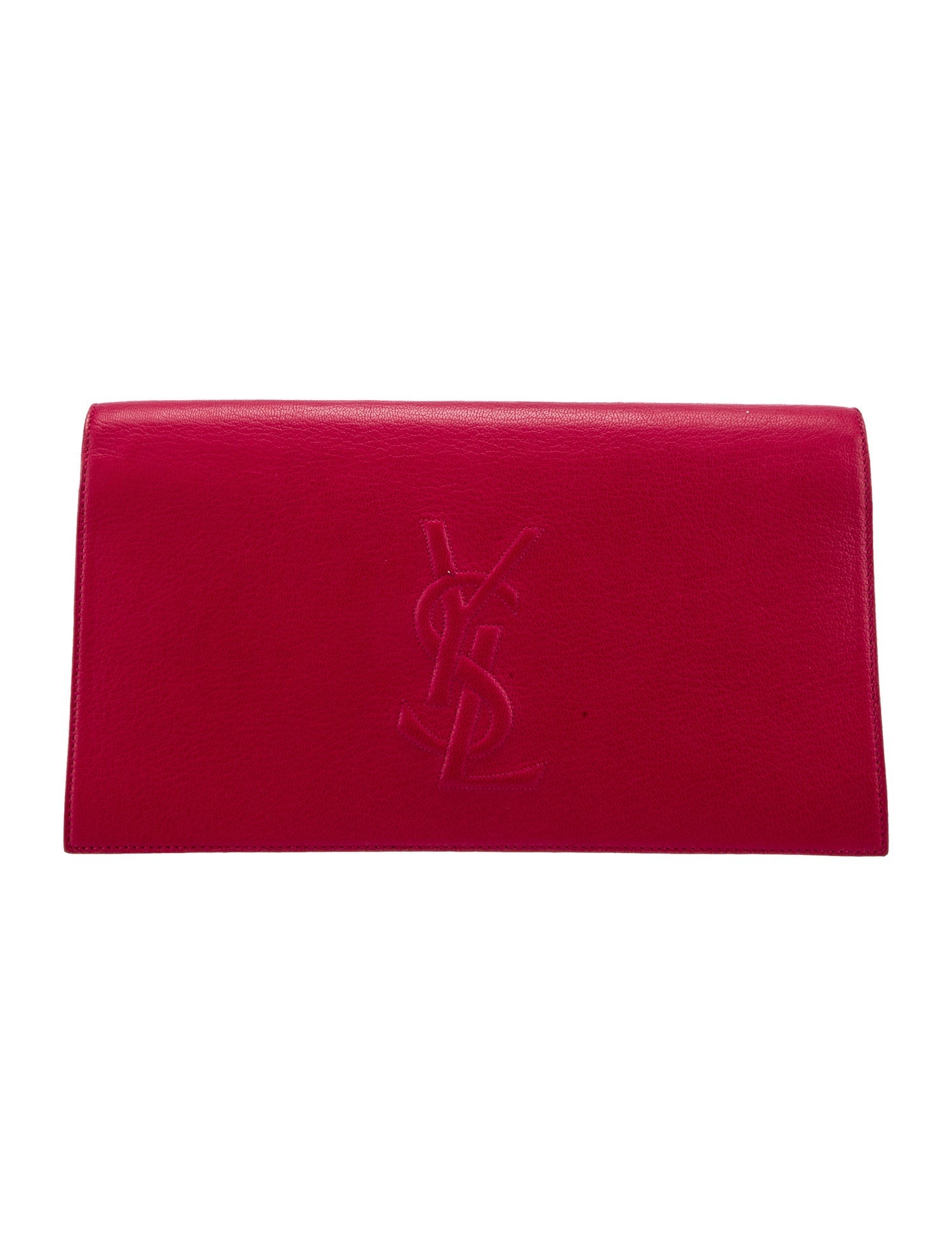 Yves Saint Laurent Leather Clutch Small