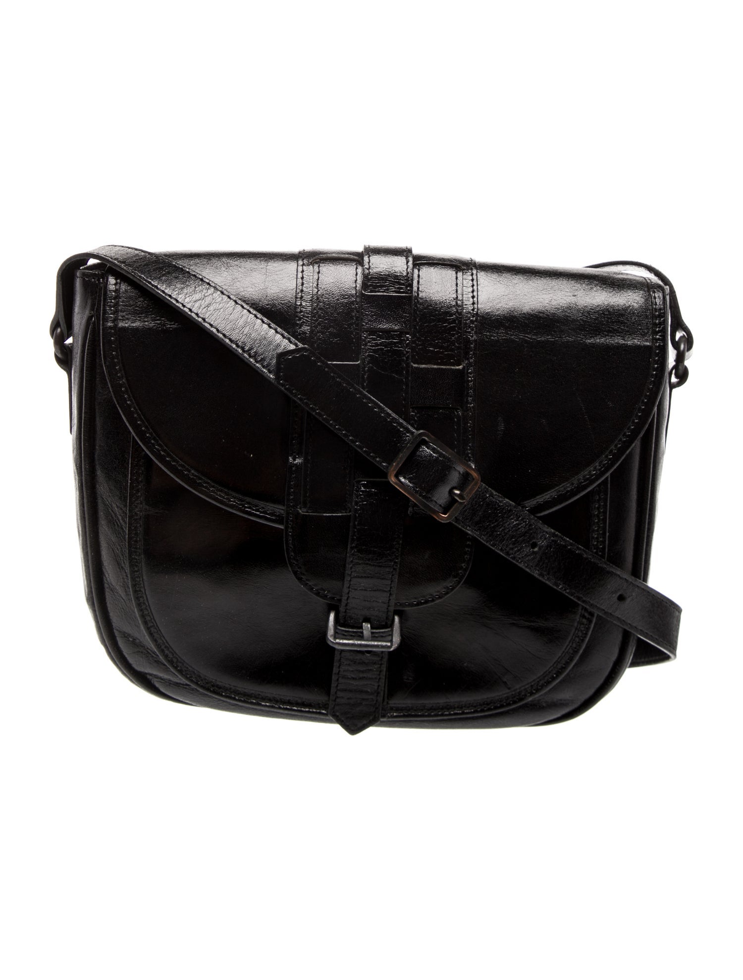 Yves Saint Laurent Leather Crossbody Bag Small Vintage