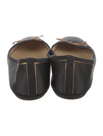 Yves Saint Laurent Satin Ballet Flats
