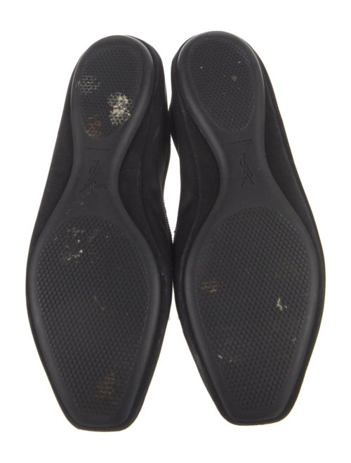 Yves Saint Laurent Satin Ballet Flats