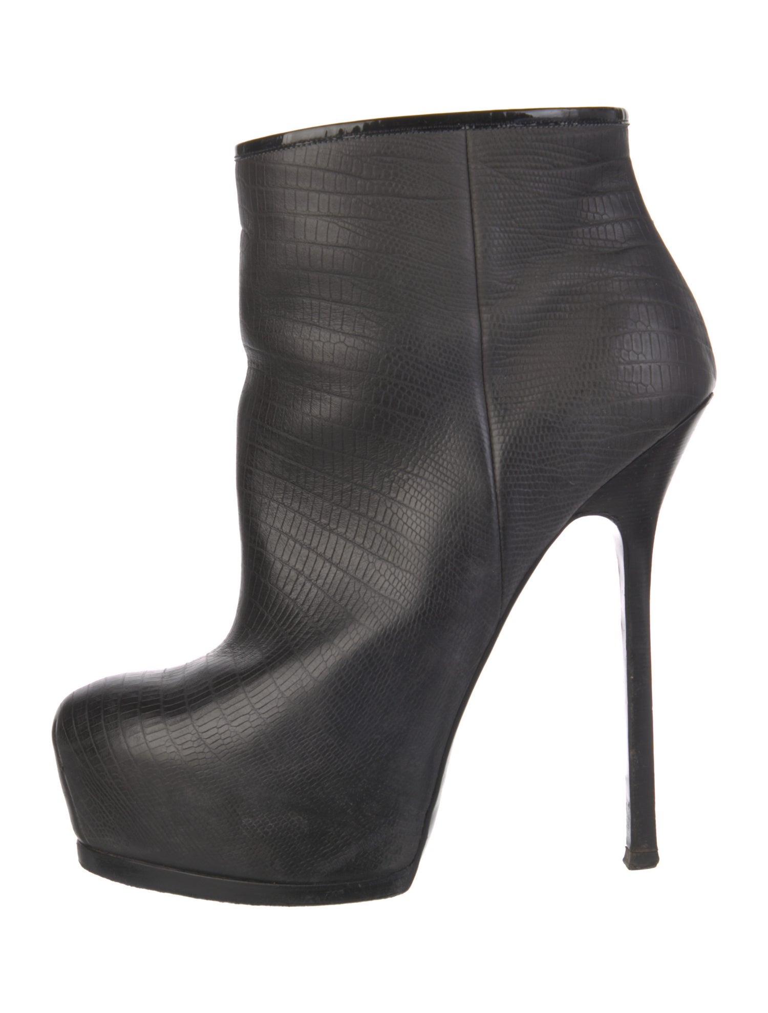 Yves Saint Laurent Leather Boots