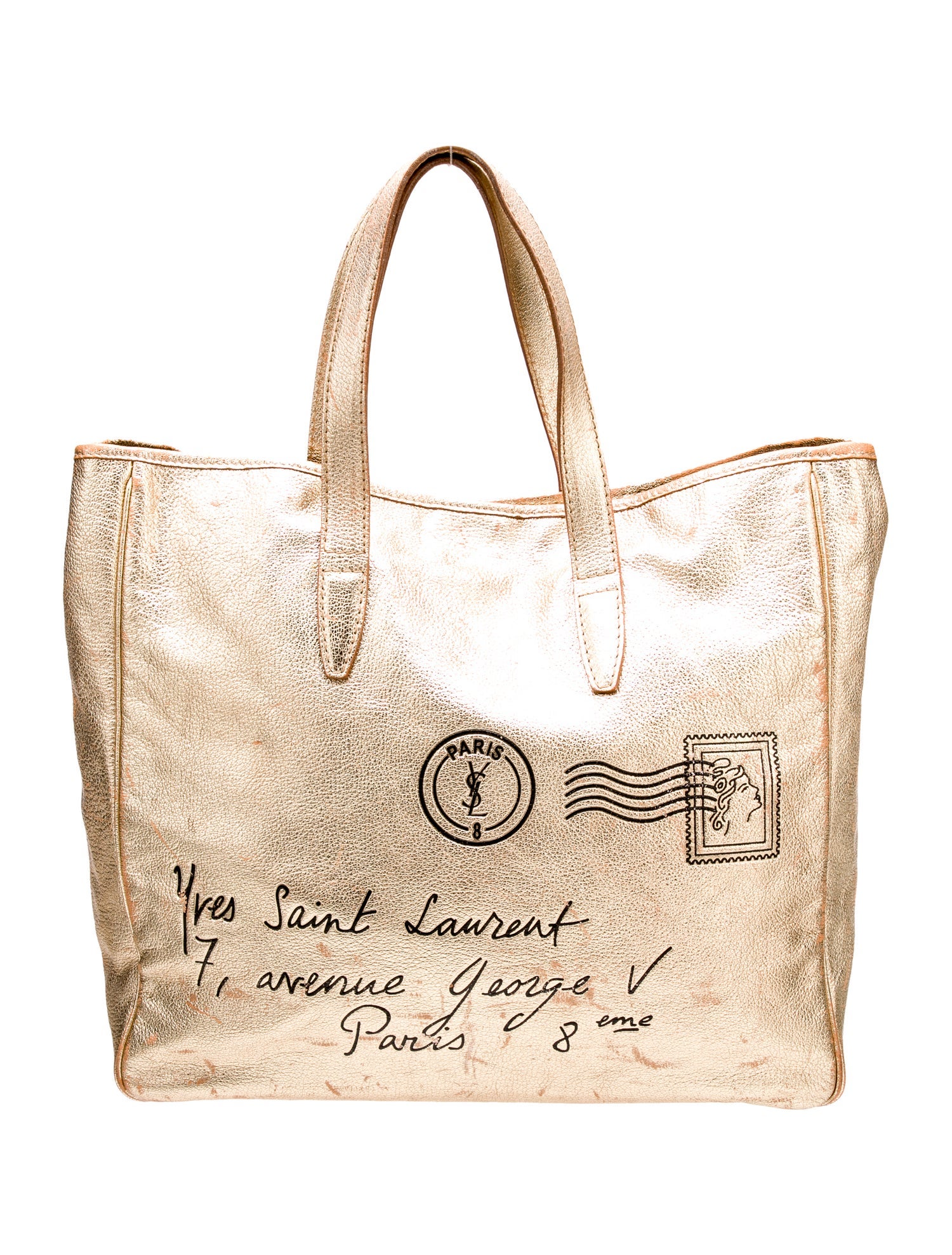 Yves Saint Laurent Leather Tote