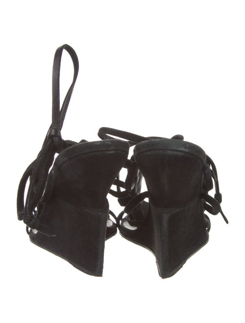 Yves Saint Laurent Suede Slingback Sandals