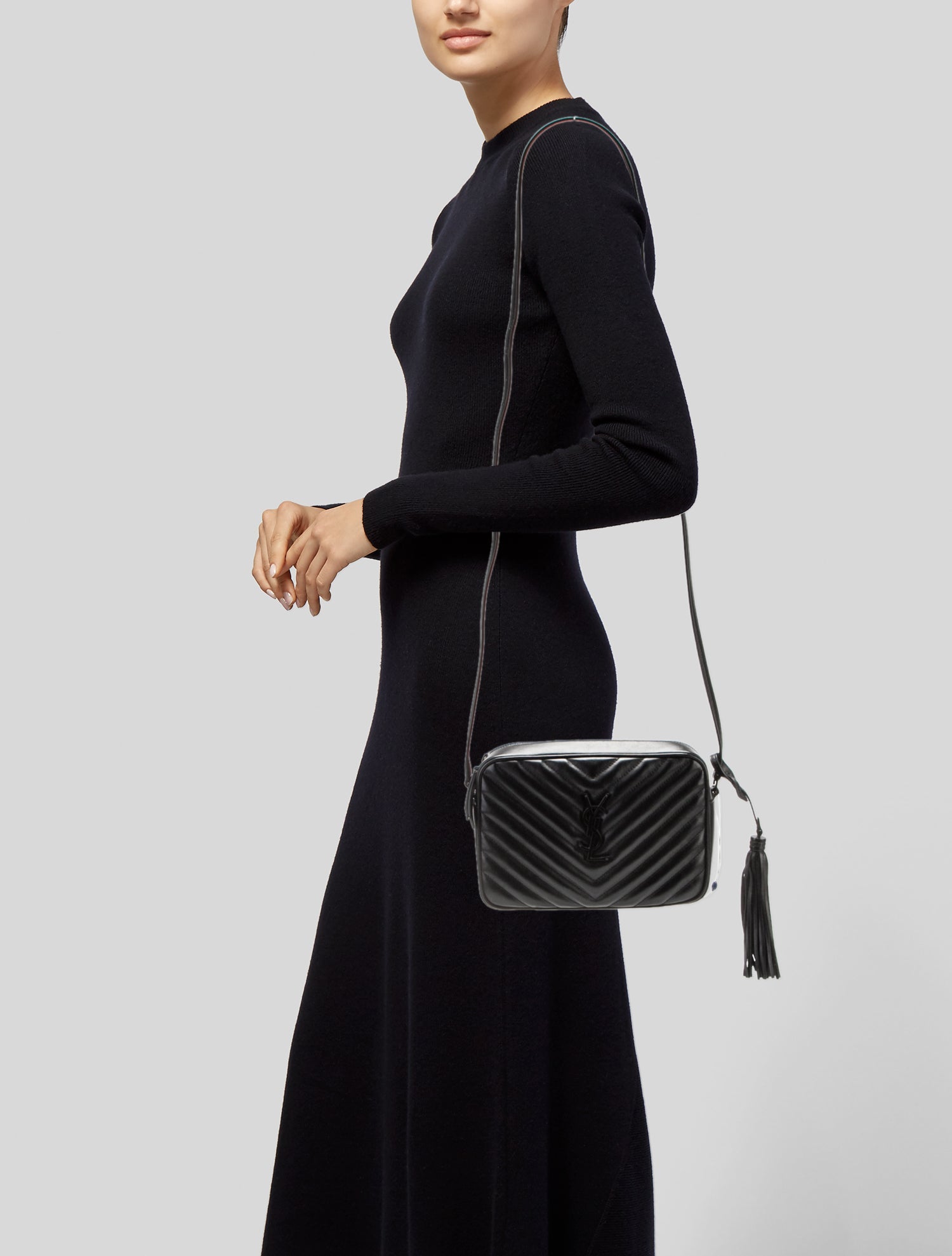 Saint Laurent Quilted Lou Camera