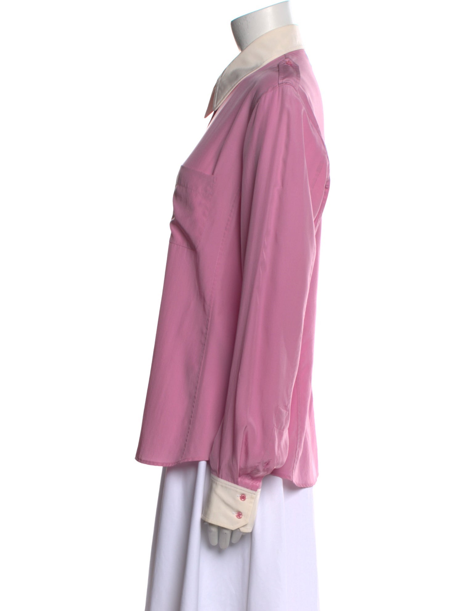 Yves Saint Laurent Rive Gauche Vintage 2004 Button-Up Top