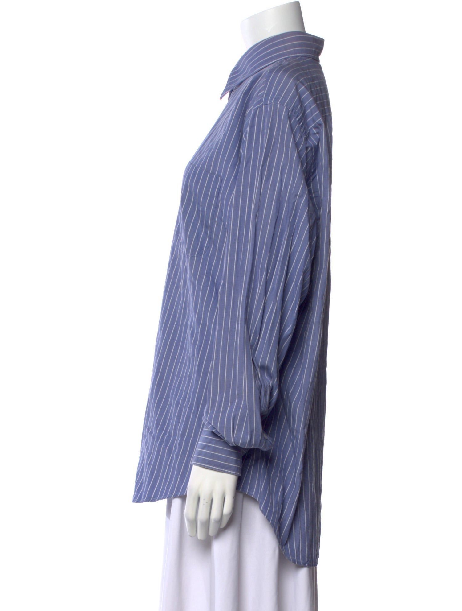 Yves Saint Laurent Rive Gauche Vintage 1990's Button-Up Top