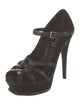 Yves Saint Laurent Rive Gauche Suede Pumps