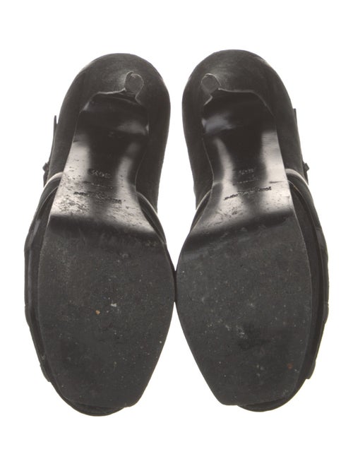 Yves Saint Laurent Rive Gauche Suede Pumps