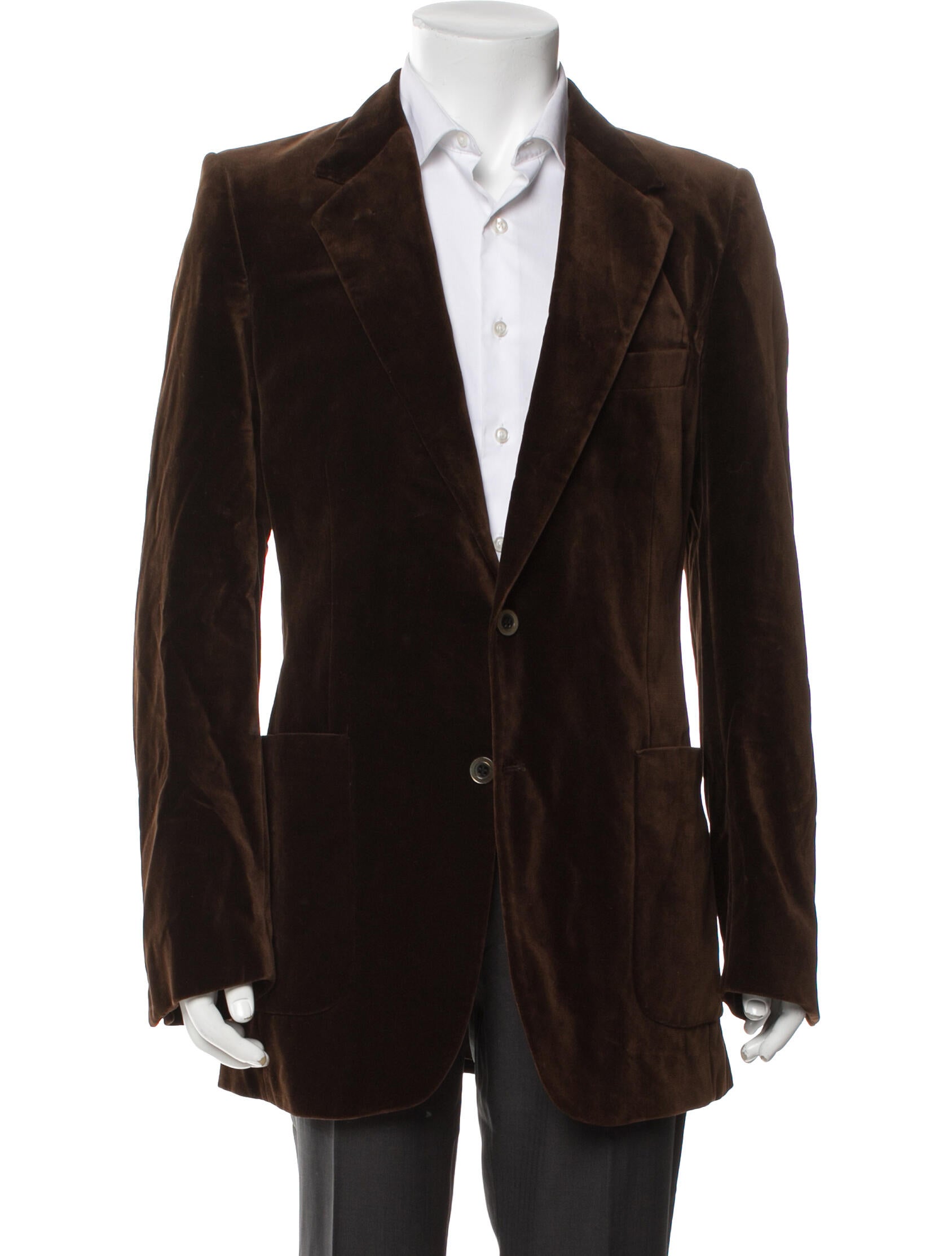 Yves Saint Laurent Vintage Velvet Blazer