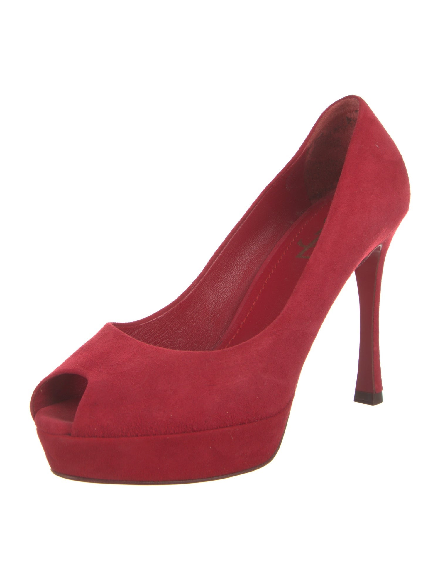 Yves Saint Laurent Rive Gauche Suede Pumps