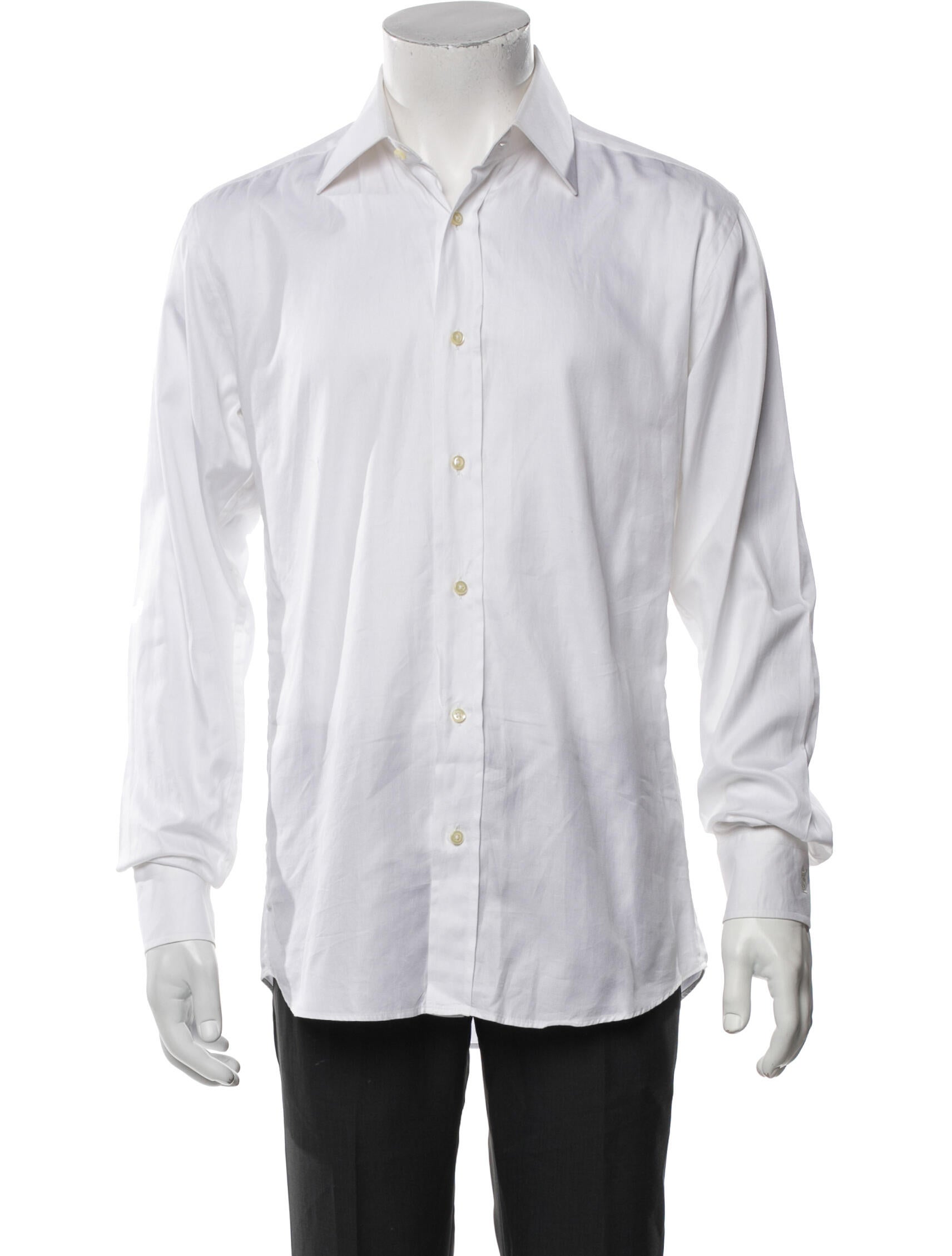 Yves Saint Laurent Long Sleeve Dress Shirt