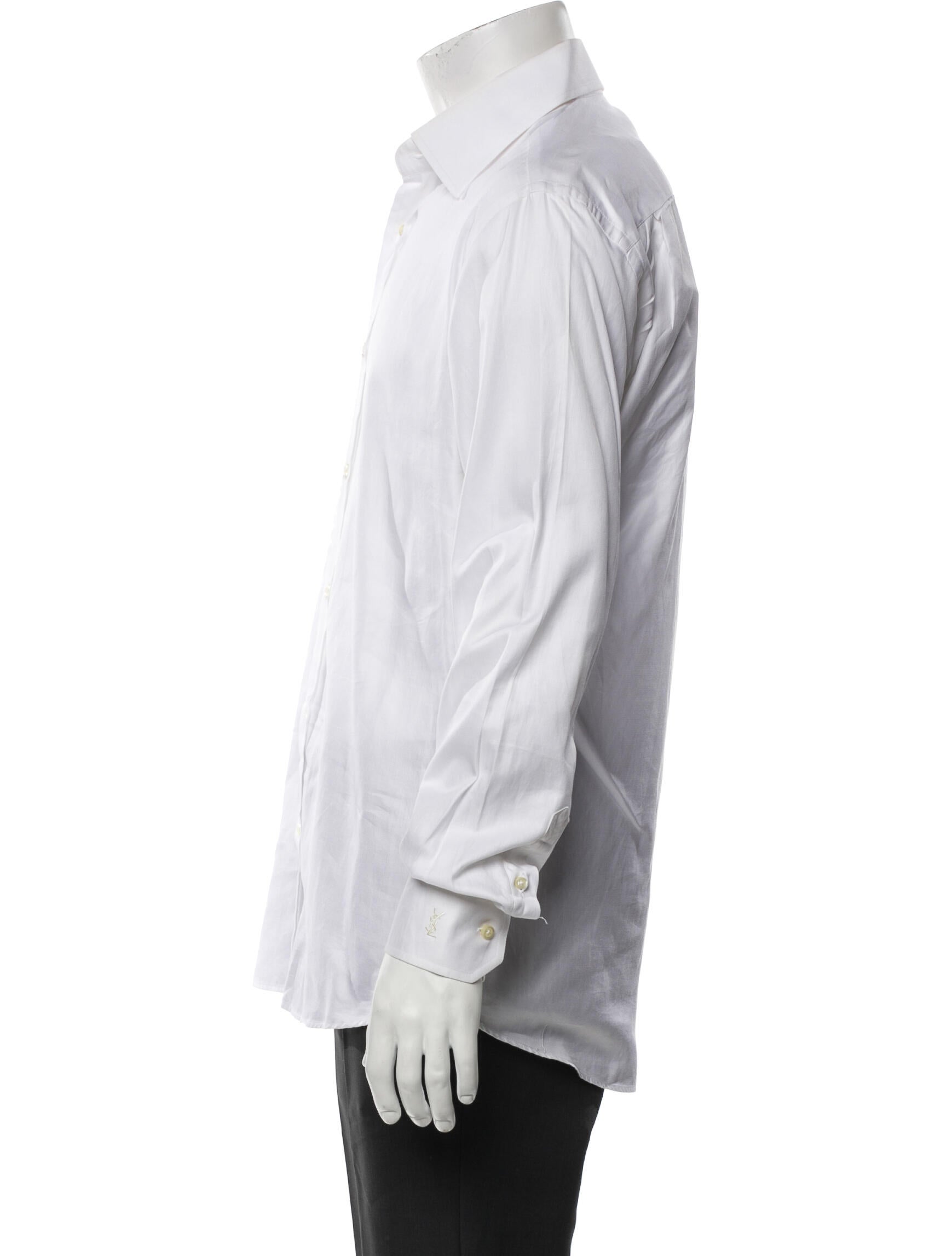 Yves Saint Laurent Long Sleeve Dress Shirt