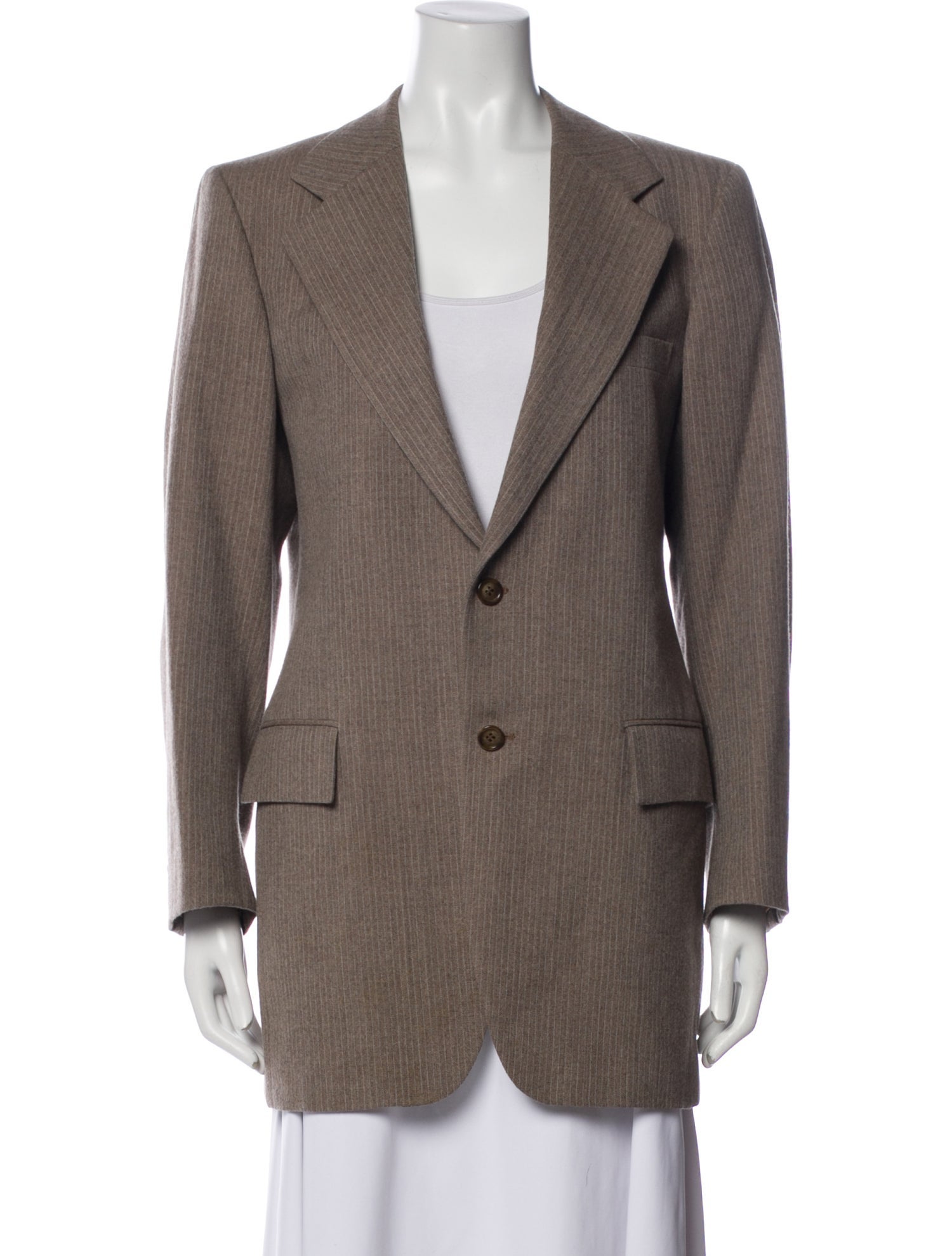 Yves Saint Laurent Striped Blazer