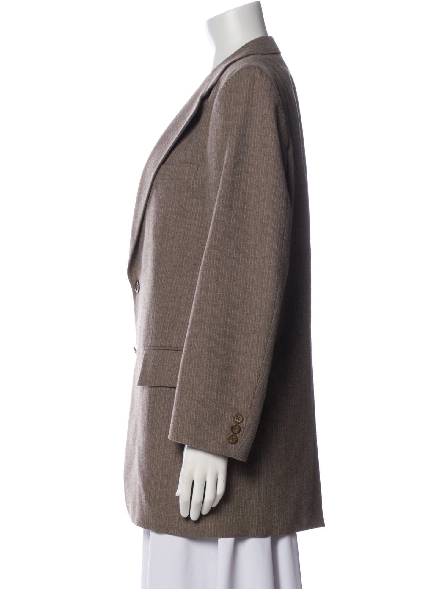 Yves Saint Laurent Striped Blazer