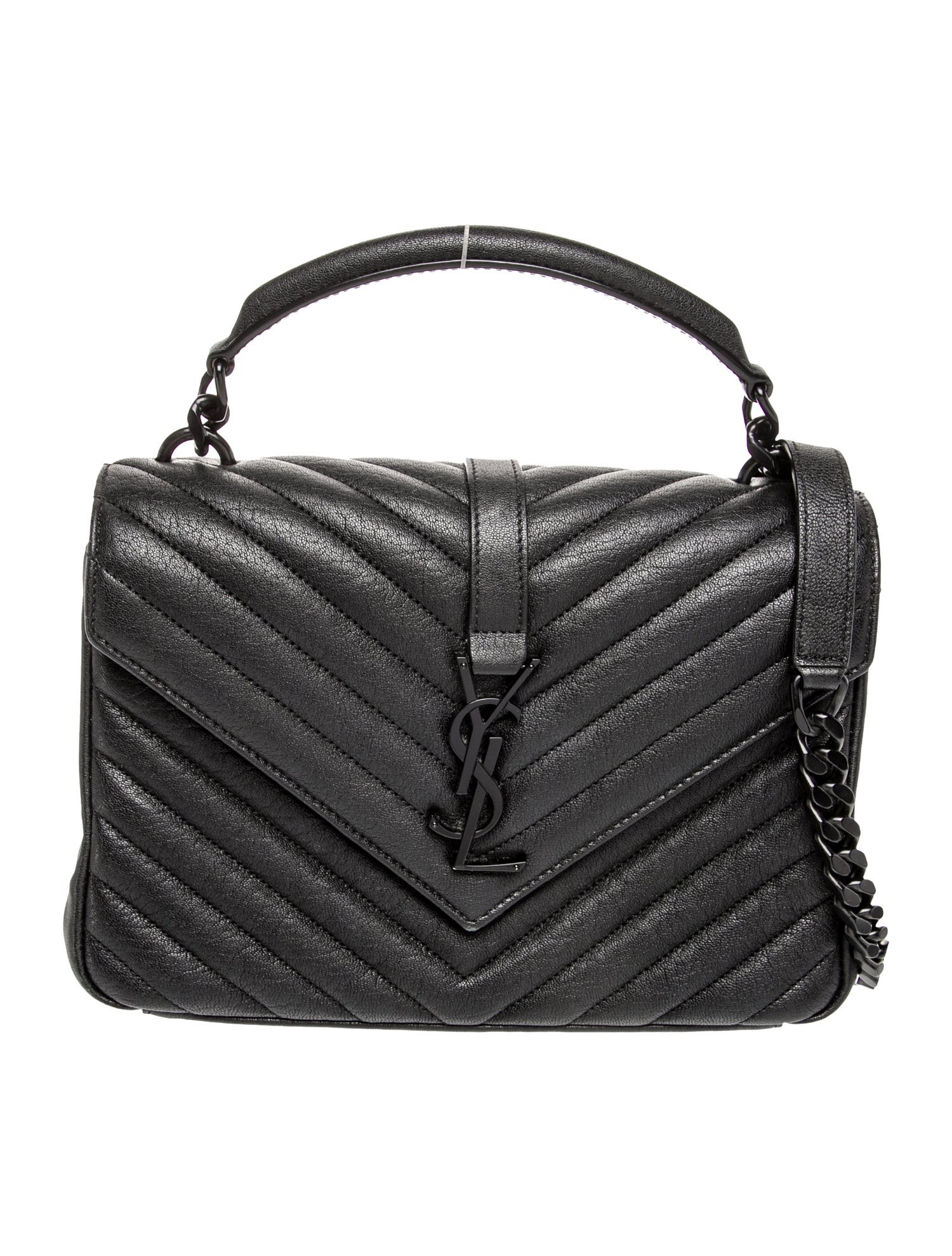 Saint Laurent Quilted College Medium 2022