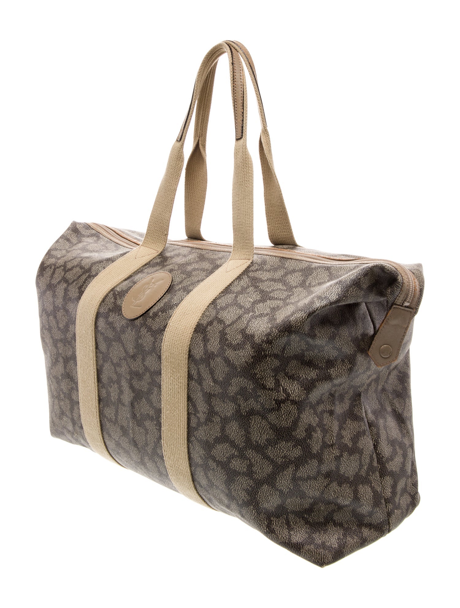 Yves Saint Laurent Signature Weekender Bag Vintage