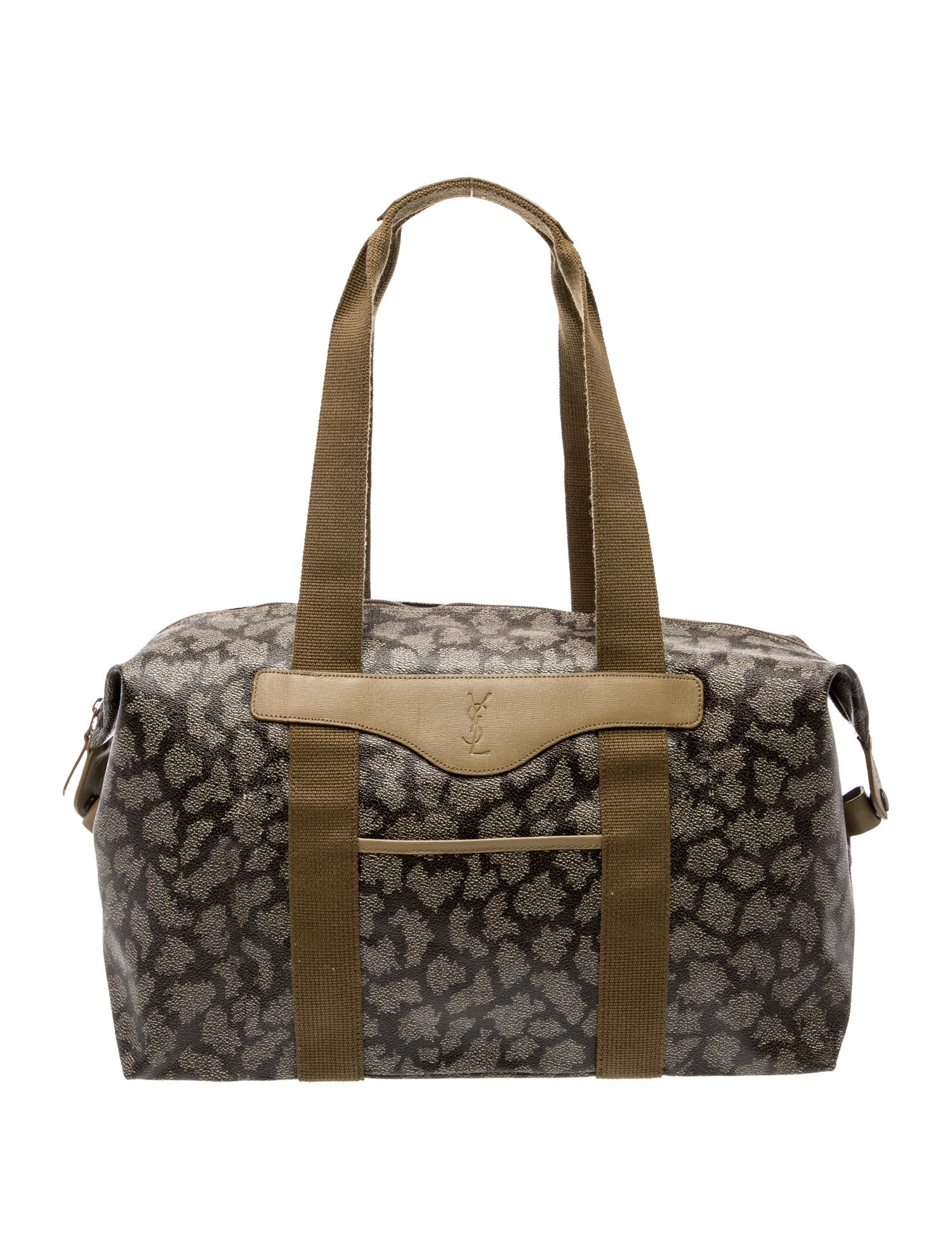 Yves Saint Laurent Canvas Shoulder Bag