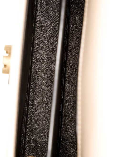 Saint Laurent Leather Cassandra Mini