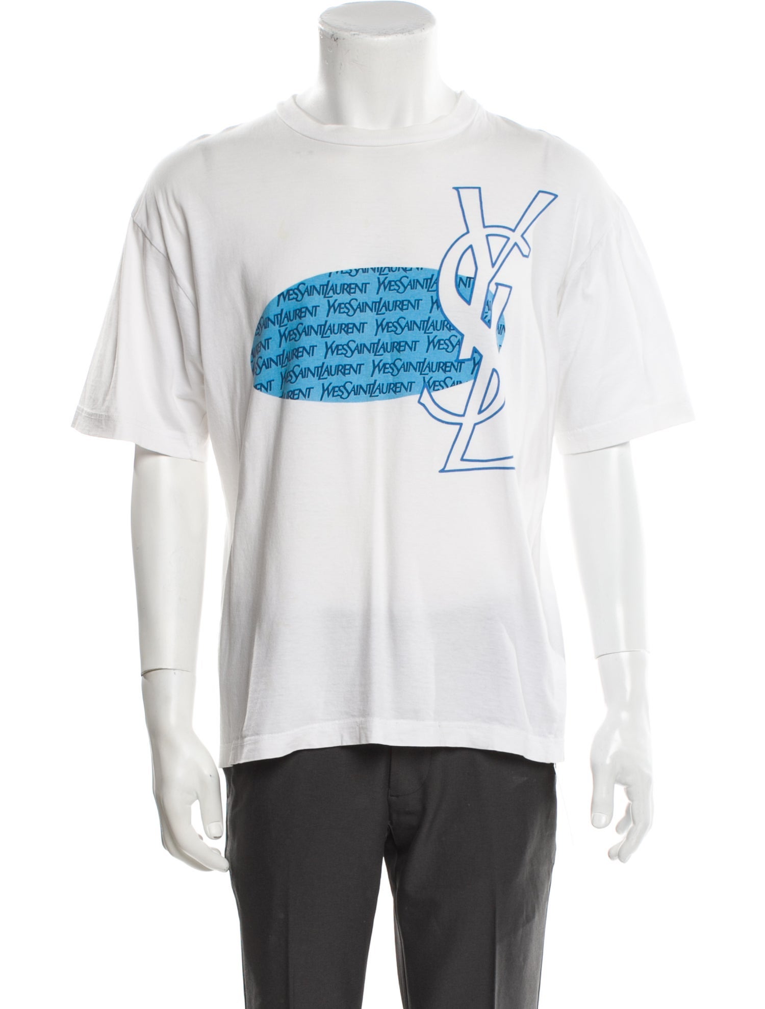 Yves Saint Laurent Vintage Graphic Print T-Shirt