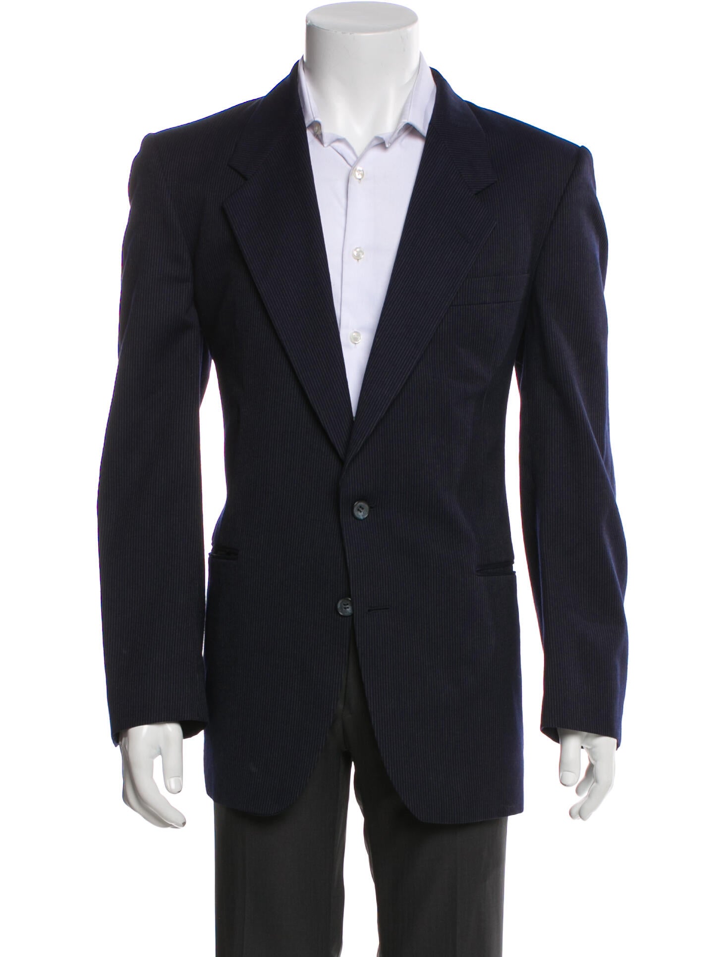 Yves Saint Laurent Vintage Virgin Wool Blazer