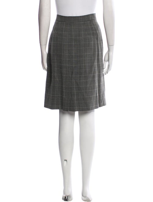 Yves Saint Laurent Virgin Wool Knee-Length Skirt