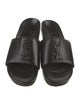 Yves Saint Laurent Leather Slides