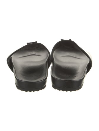 Yves Saint Laurent Leather Slides
