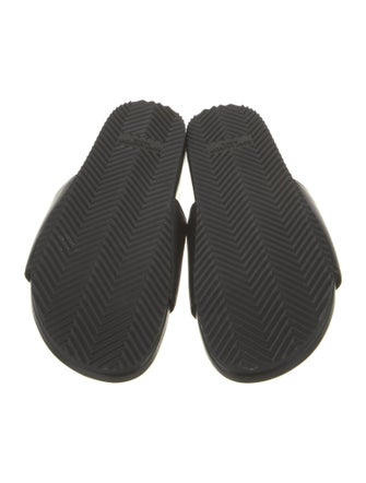 Yves Saint Laurent Leather Slides