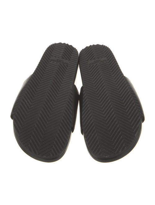 Yves Saint Laurent Leather Slides