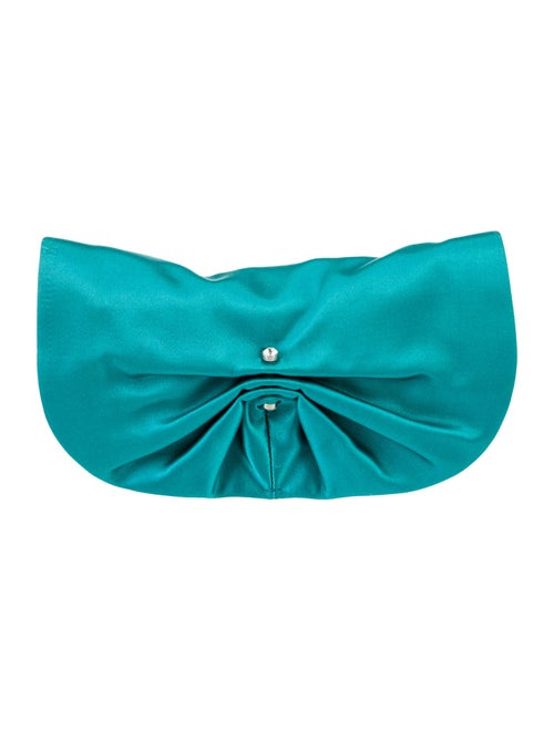 Yves Saint Laurent Rive Gauche Satin Clutch