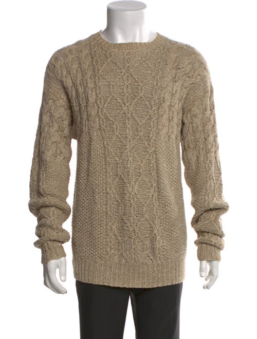 Yves Saint Laurent Linen Crew Neck Pullover