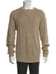 Yves Saint Laurent Linen Crew Neck Pullover