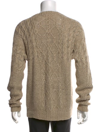 Yves Saint Laurent Linen Crew Neck Pullover