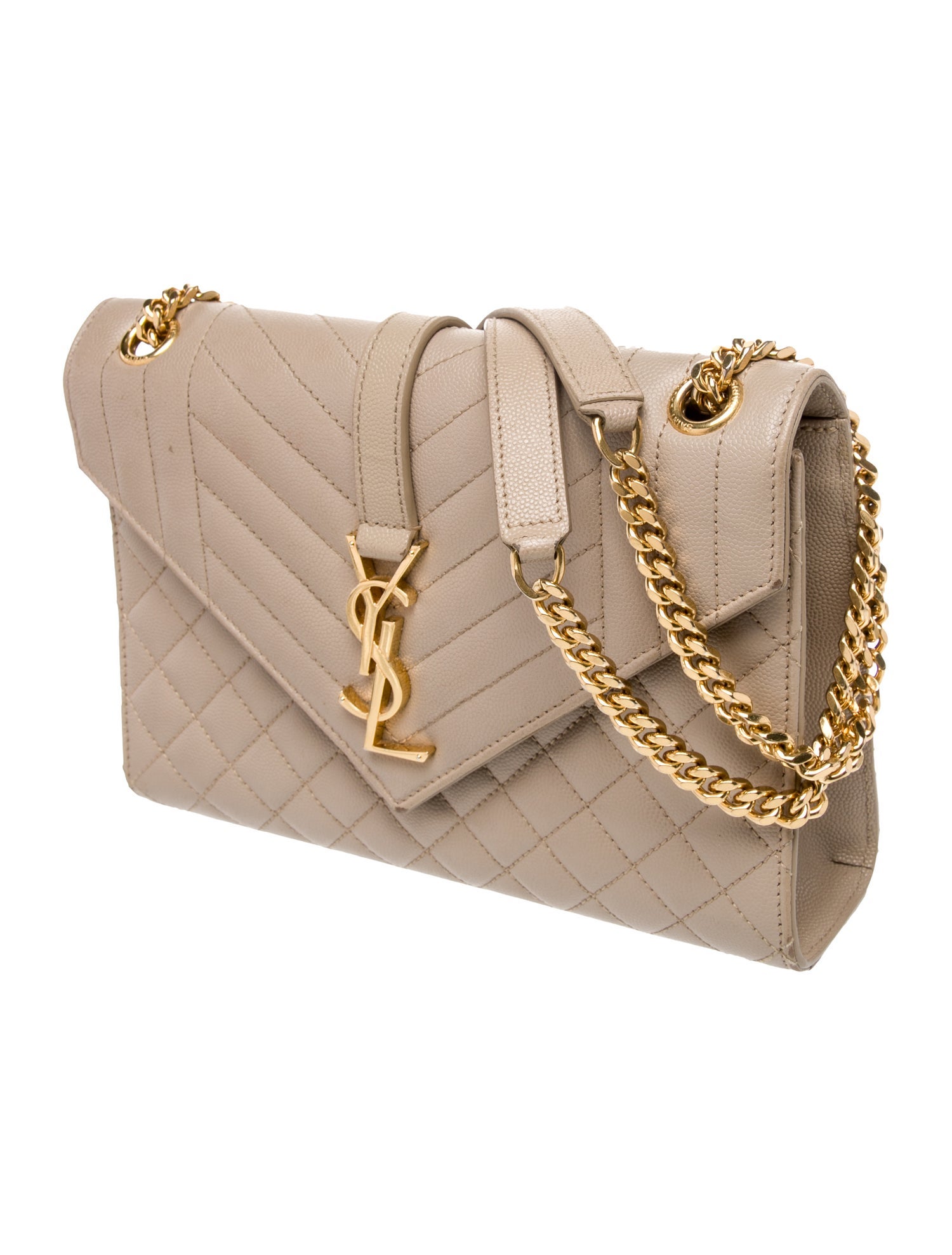 Saint Laurent Quilted Envelope