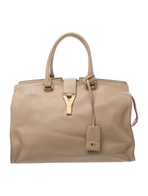 Saint Laurent Leather Y Cabas Large