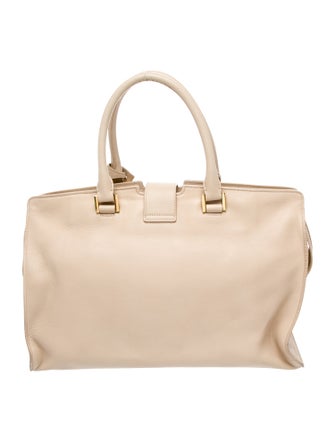 Saint Laurent Leather Y Cabas Large