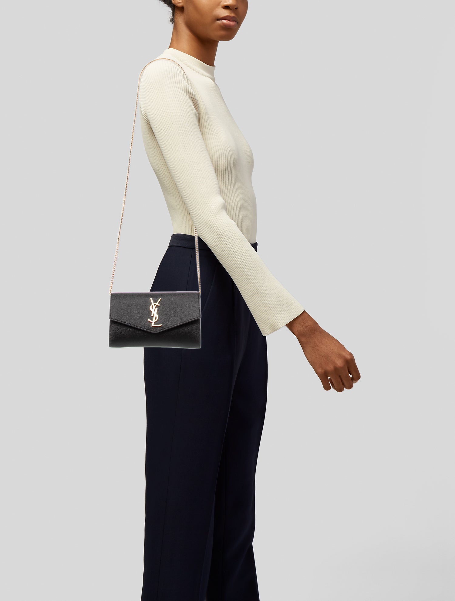 Saint Laurent Leather Uptown