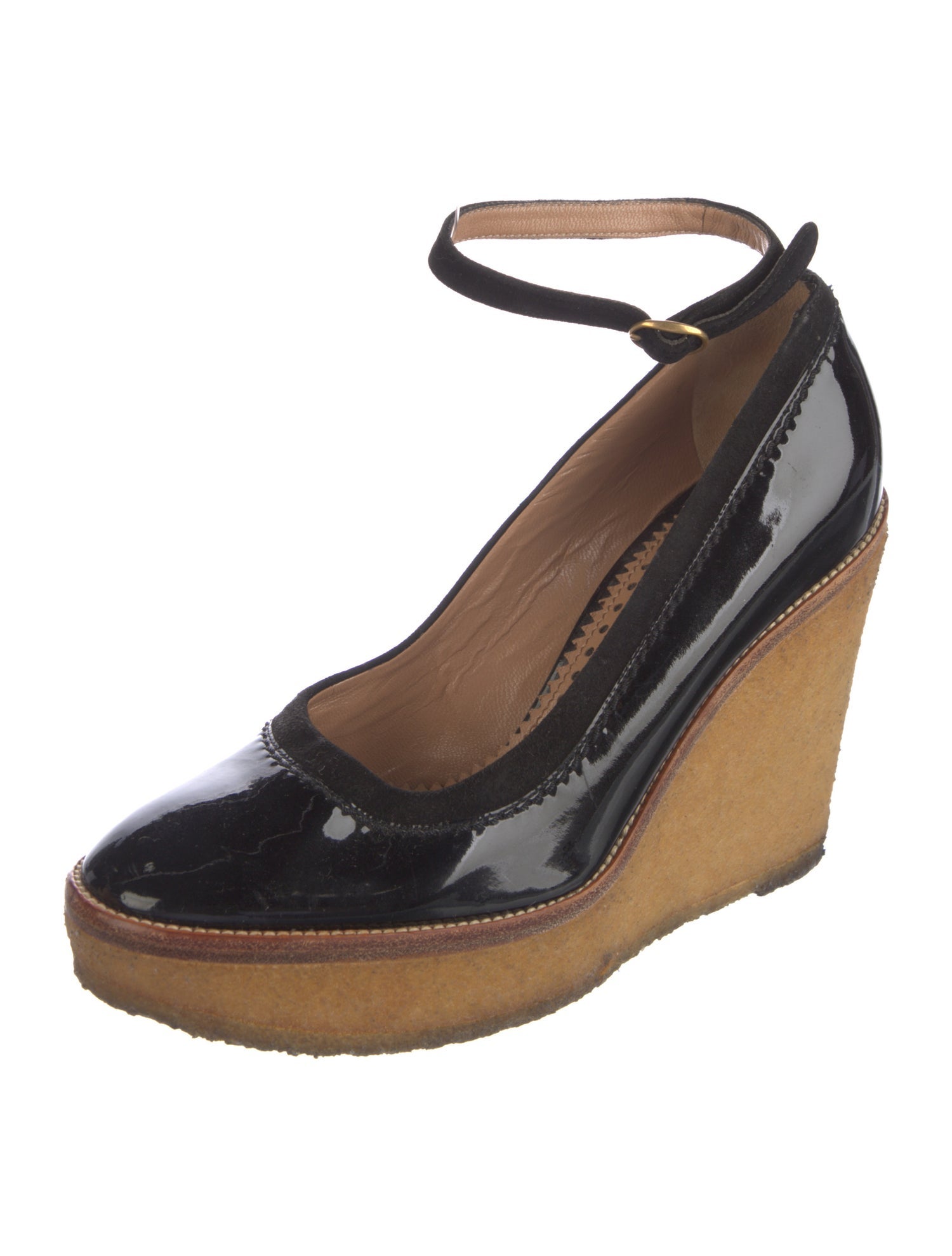 Yves Saint Laurent Patent Leather Ballet Flats
