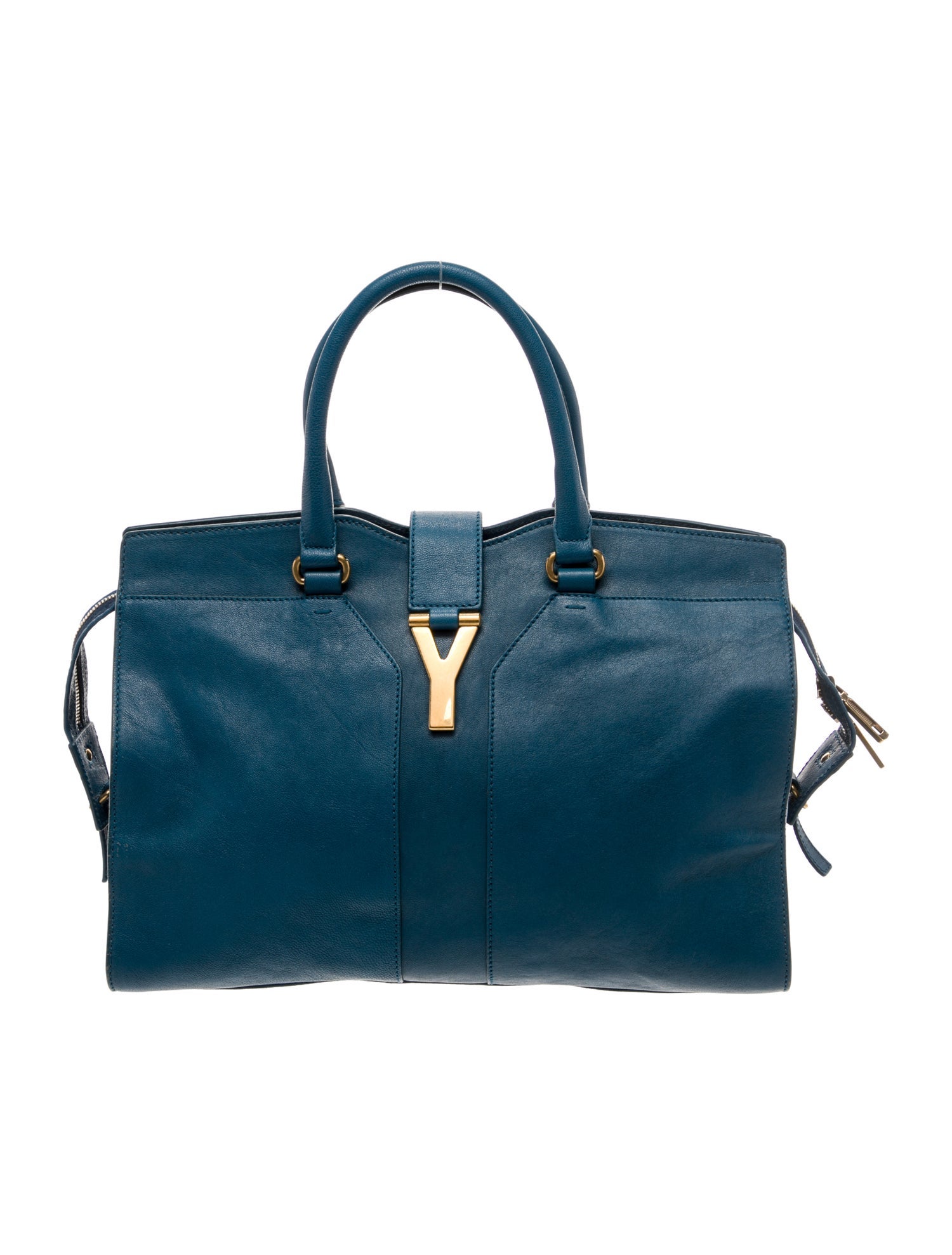 Yves Saint Laurent Leather Top Handle Bag