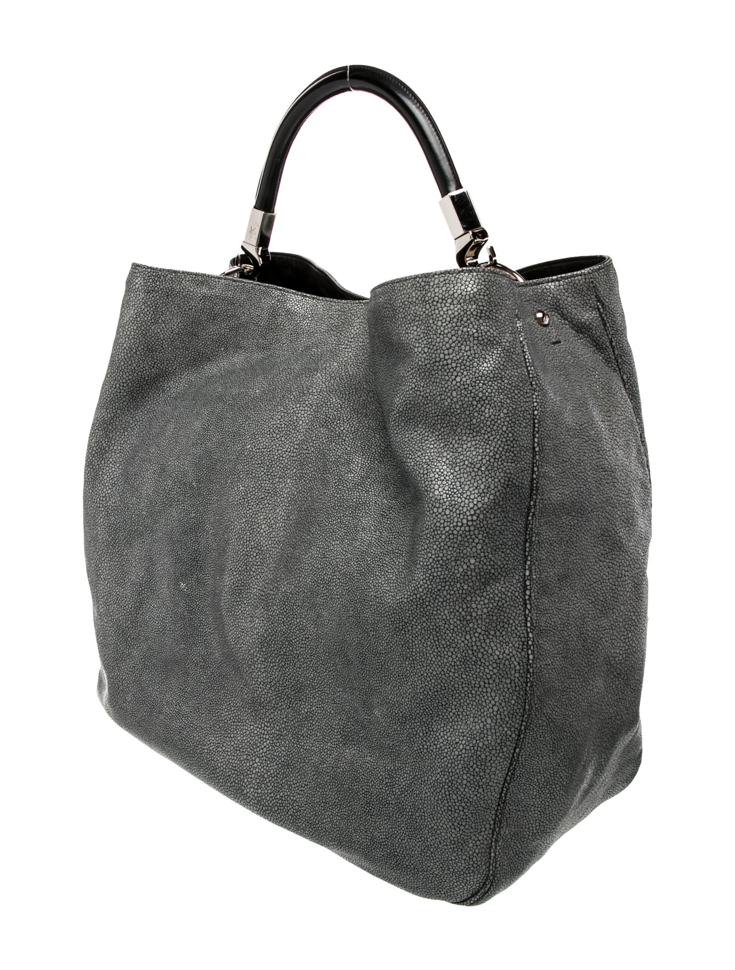 Yves Saint Laurent Rive Gauche Leather Hobo