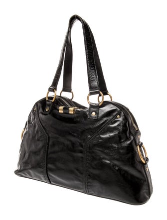 Yves Saint Laurent Patent Leather Shoulder Bag
