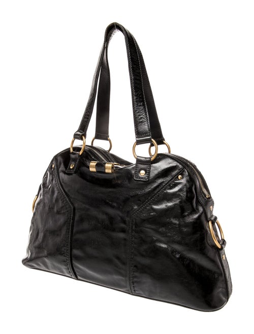 Yves Saint Laurent Patent Leather Shoulder Bag