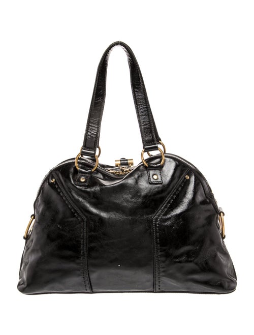 Yves Saint Laurent Patent Leather Shoulder Bag