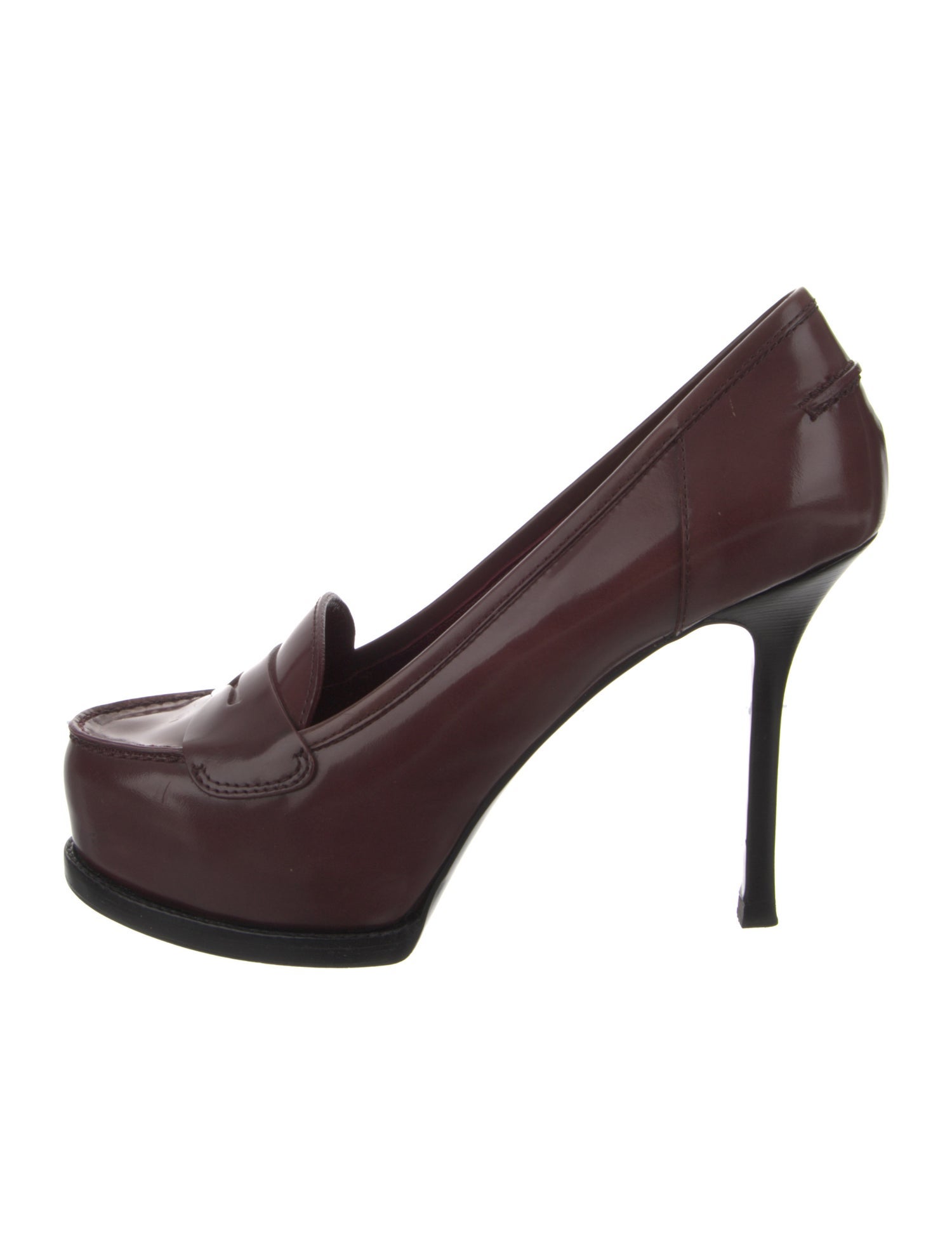 Yves Saint Laurent Rive Gauche Leather Pumps
