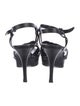 Yves Saint Laurent Rive Gauche Leather T-Strap Pumps
